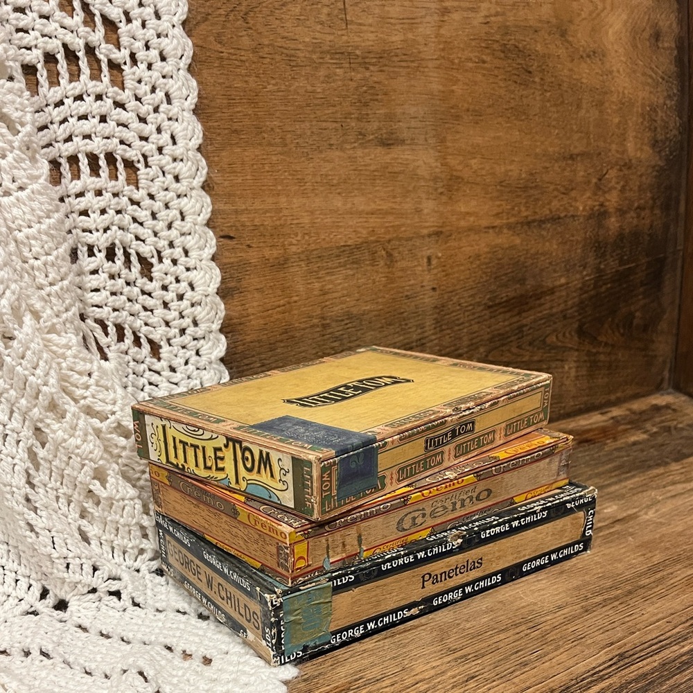 Vintage Cigar Boxes